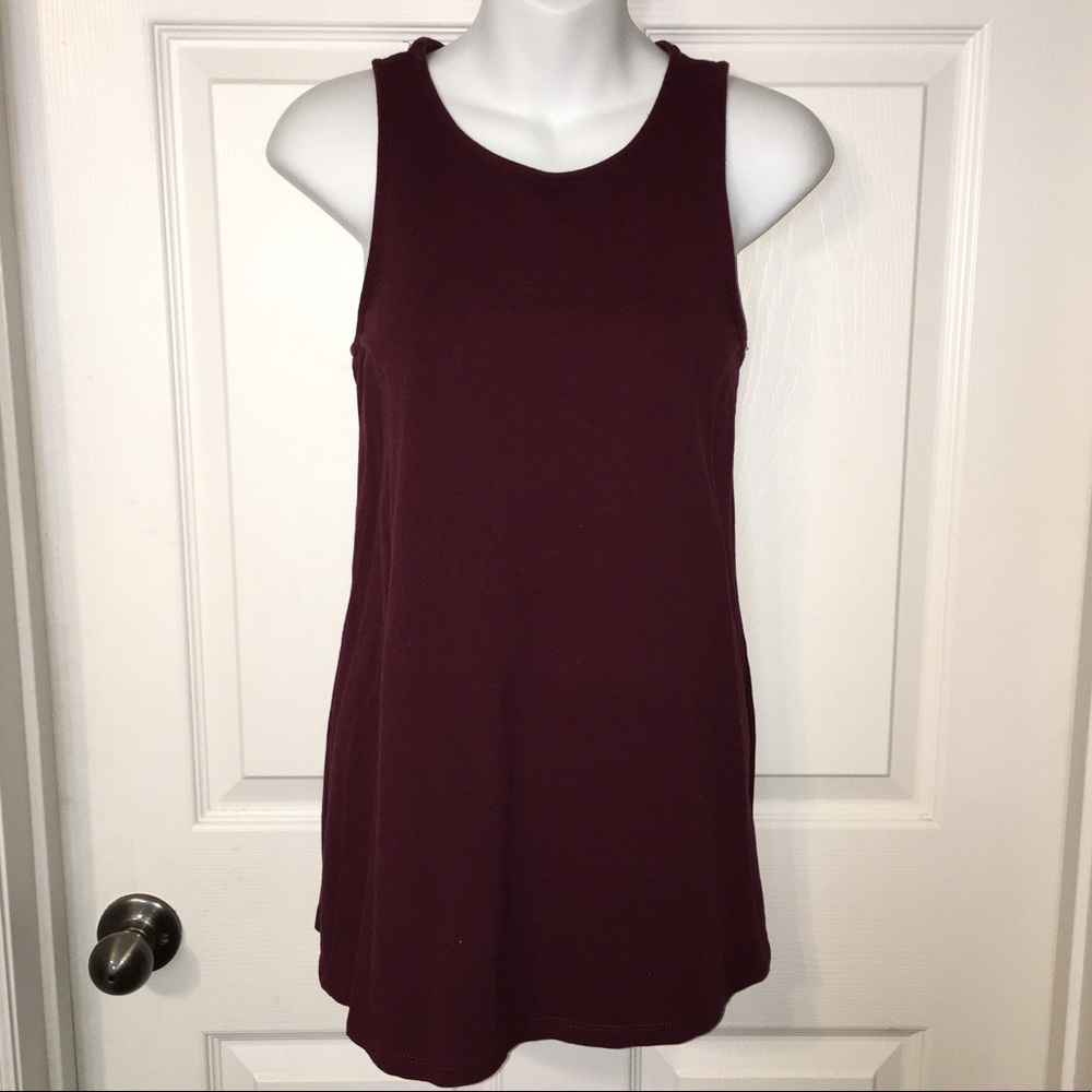 Burgundy Tobi Dress